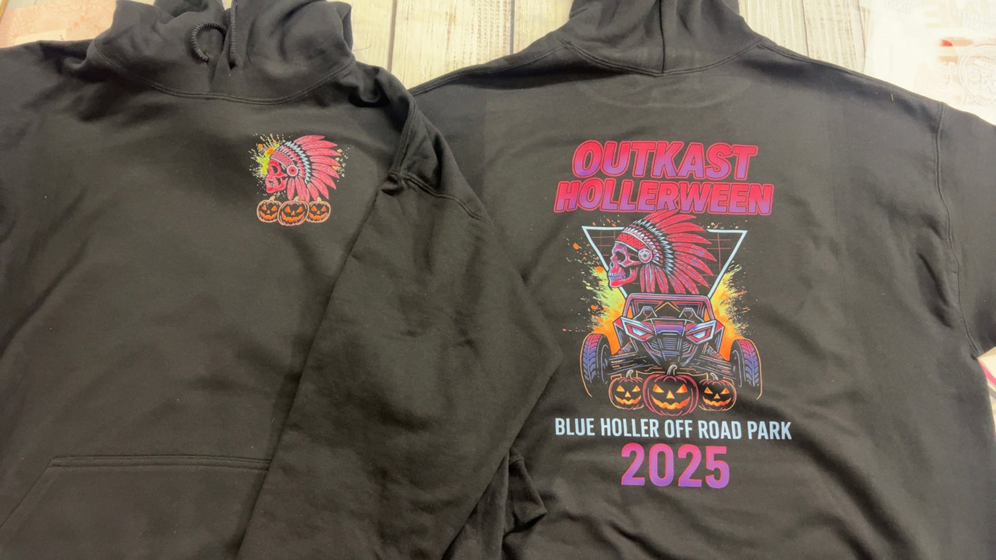 HOLLERWEEN INDIAN AND BUGGY